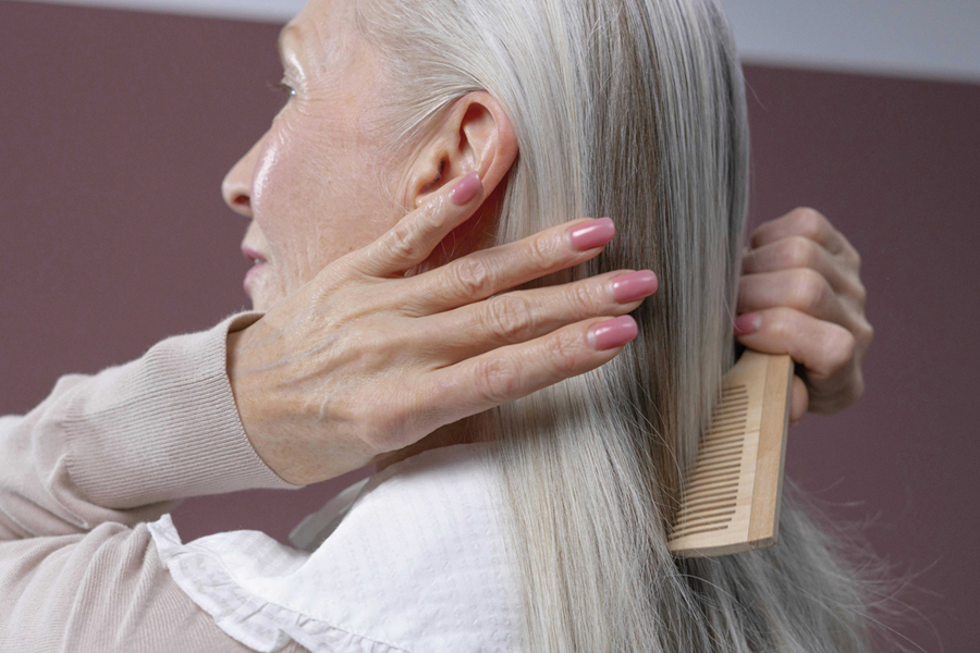 In vivo assessments of hair greying treatments