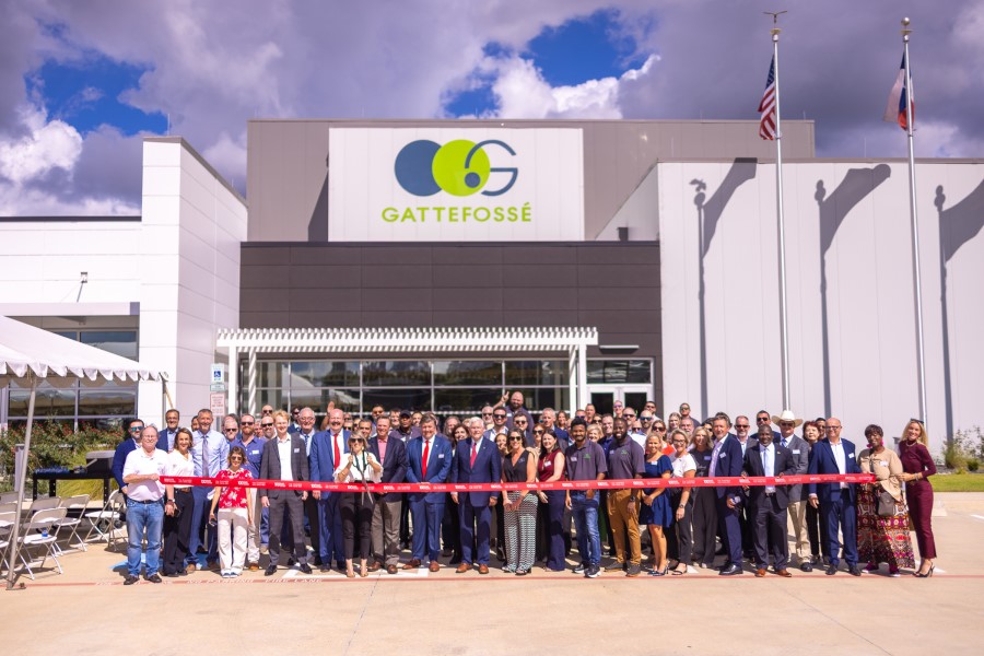 Gattefossé cuts ribbon on Texas manufacturing facility