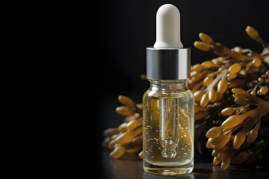 Seaweed-derived extract for dark spot treatment