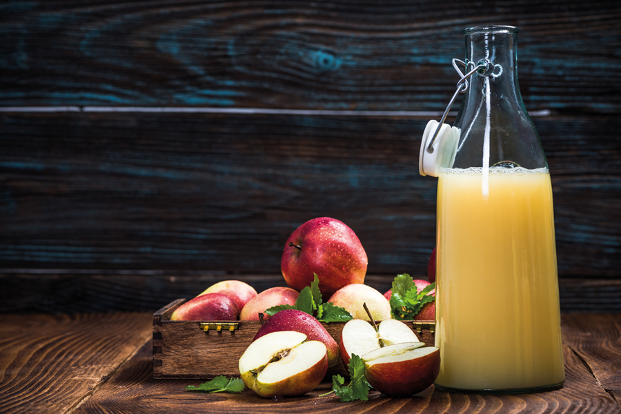 Evaluating the moisturising power of apple juice